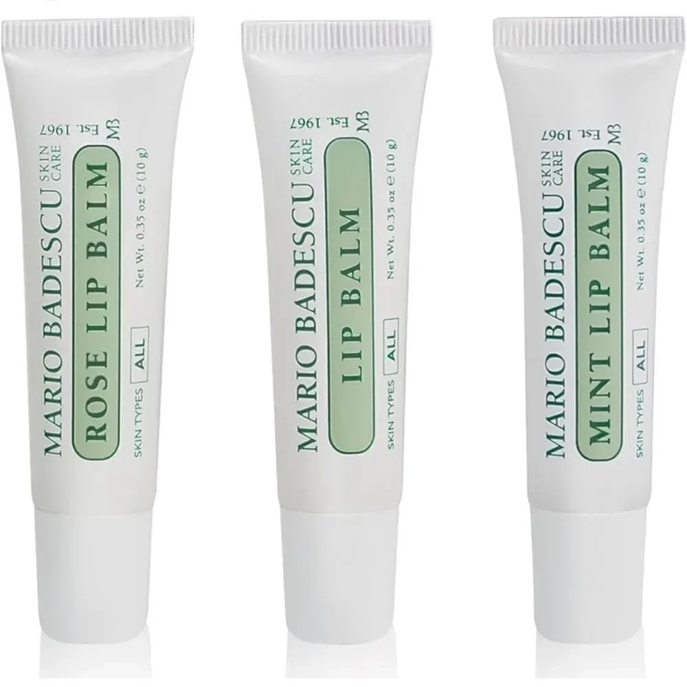 MARIO BADESCU Lip Balm Trio Original Rose Mint